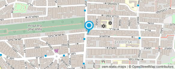 מפת הגעה אל כל בו עופר