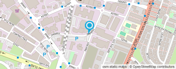 מפת הגעה אל ד"ר פח וצבע ירושלים בע"מ