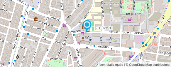 מפת הגעה אל י.ע.ז. חברה לבניה ופיתוח בע"מ