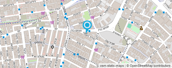 מפת הגעה אל סטודיו רותי קנטור מפת הגעה אל סטודיו רותי קנטור