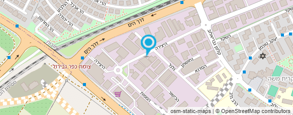 מפת הגעה אל מוסך חן