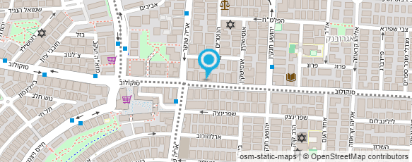 מפת הגעה אל א. אשל קבלנים-חברה לבנין והשקעות חולון בע"מ