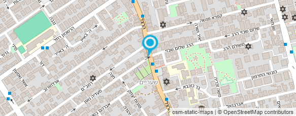 מפת הגעה אל מזנון השכונה