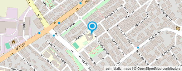 מפת הגעה אל מרכול 1