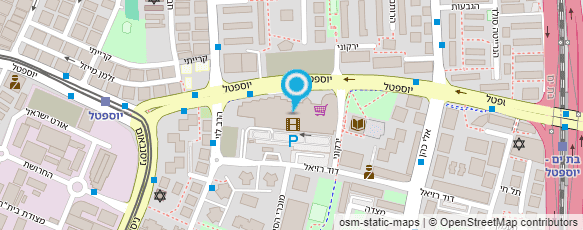 מפת הגעה אל פיצה דומינו