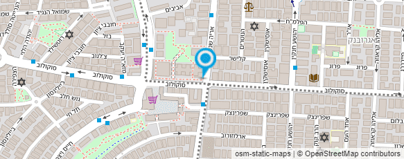מפת הגעה אל דוד פירות וירקות