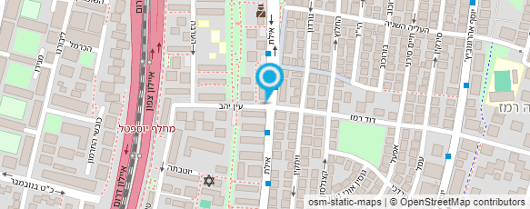 מפת הגעה אל פירות וירקות איציק