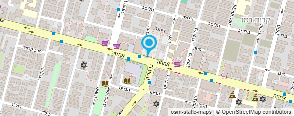 מפת הגעה אל גסר רשפי ושות'