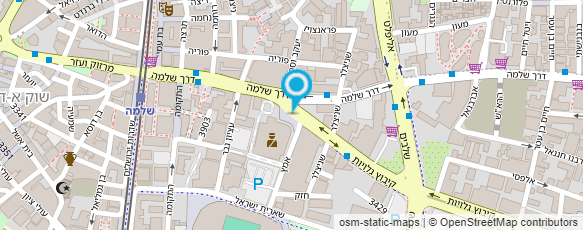 מפת הגעה אל צמיגי ברדה שלומי