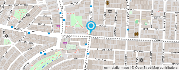 מפת הגעה אל בוטיק פרינס