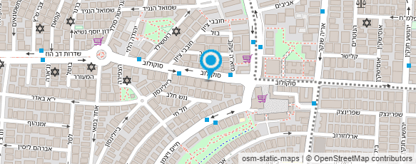מפת הגעה אל נעלי לונדון