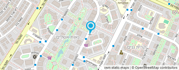 מפת הגעה אל חיים חזן עיצוב שיער