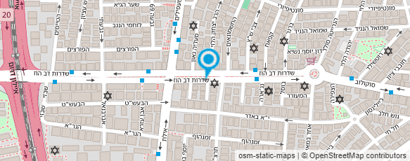 מפת הגעה אל מספרת שרון מפת הגעה אל מספרת שרון