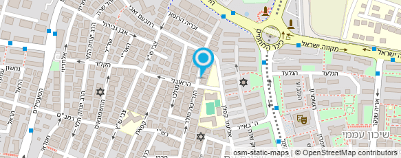 מפת הגעה אל גן יונק דבש מפת הגעה אל גן יונק דבש