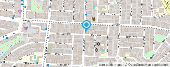 מפת הגעה אל ד"ר רוזנטל בוריס