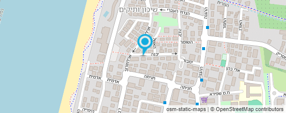 מפת הגעה אל גדז בתי