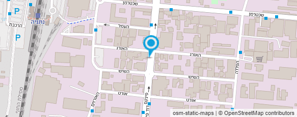 מפת הגעה אל מוסכי "רכב נתניה" בע"מ