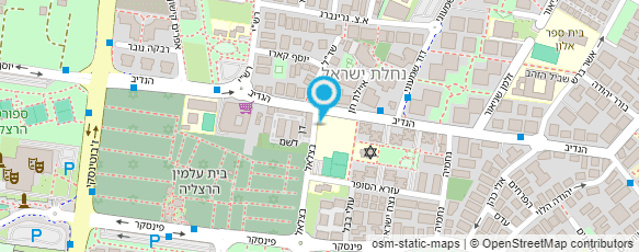 מפת הגעה אל אוגולניק תמי-מכון לפיזיוטרפיה