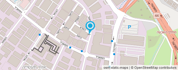 מפת הגעה אל די.טי. עיצובים בעץ-מדרגות