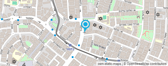 מפת הגעה אל אופנת בוב