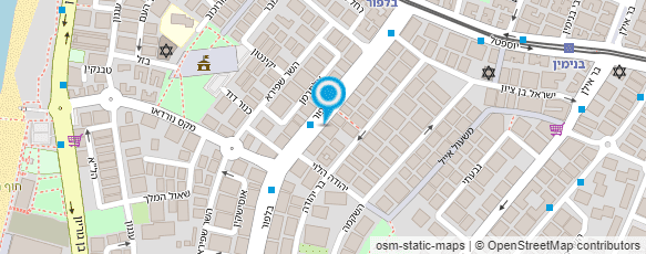 מפת הגעה אל אצל ביבי בתחנה