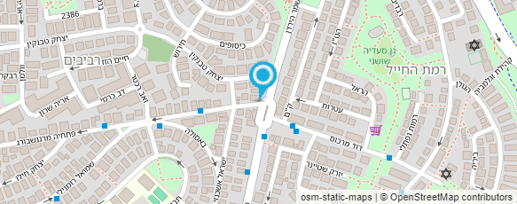 מפת הגעה אל פונטי - חוגים קייטנות וצהרוניות