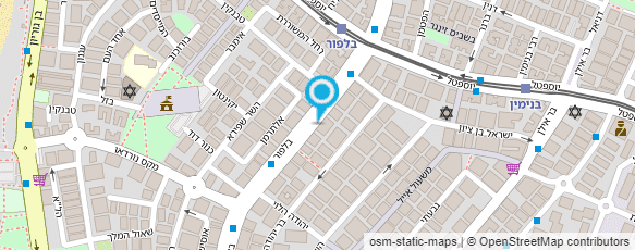 מפת הגעה אל אטליז דוד וגריל עוף