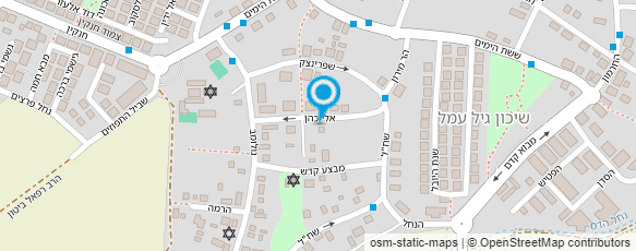 מפת הגעה אל עודי חנוך