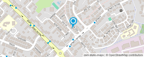 מפת הגעה אל אסיא שרותי בריאות קהילתיים בע"מ