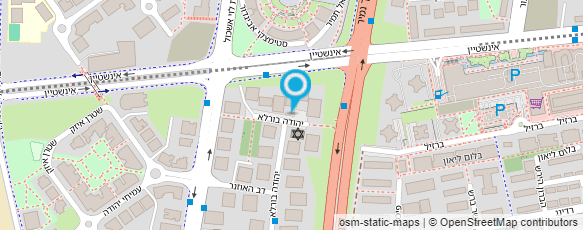 מפת הגעה אל רוקח אשכנזי