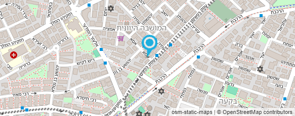 מפת הגעה אל מרכז לסיוע הוליסטי לחולים אונקולוגים