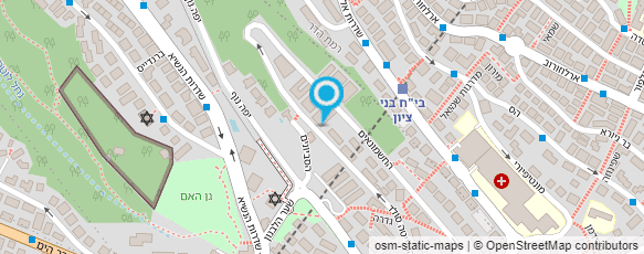 מפת הגעה אל טנכילביץ שרה