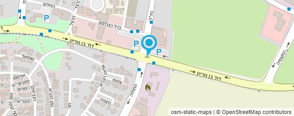 מפת הגעה אל קניון חוצות