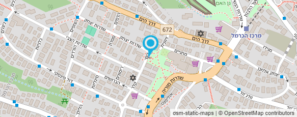 מפת הגעה אל שרי רפאל - פסיכולוגית קלינית