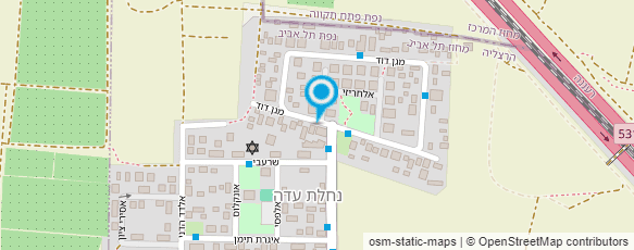 מפת הגעה אל א. איזנר תעשיות  שערים