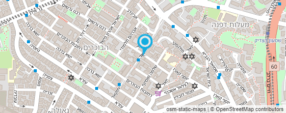 מפת הגעה אל מכבסת צימברג