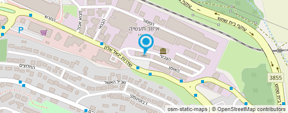 מפת הגעה אל מפעל לתוספי תזונה - א.מ.ב