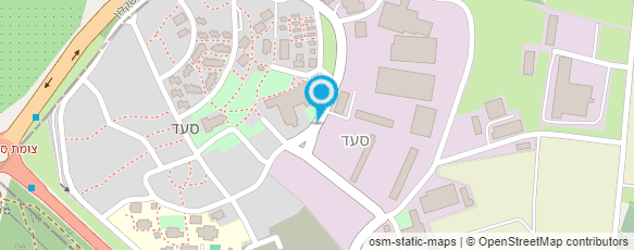 מפת הגעה אל בי"ס סעד - ד.ע.ת.