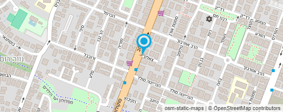 מפת הגעה אל מרכז קניות שופינג