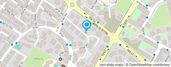 מפת הגעה אל מ.ב.יוזמות - ציוד ועיצוב לבתי ספר