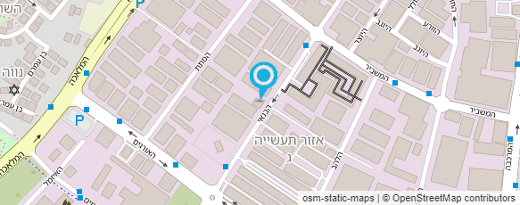 מפת הגעה אל אוחיון אשר