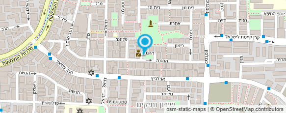 מפת הגעה אל מרכז לקידום והעשרת הילד