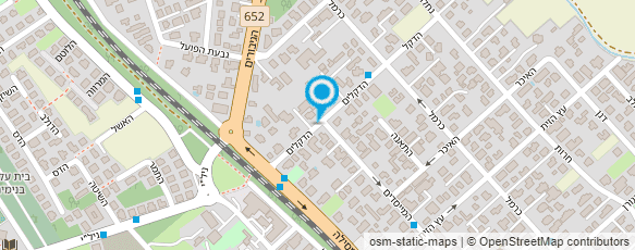 מפת הגעה אל גן "אשכולות"-חובה