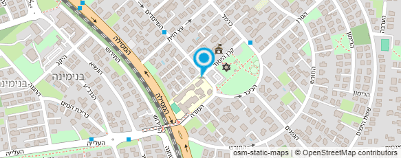 מפת הגעה אל גן הדר