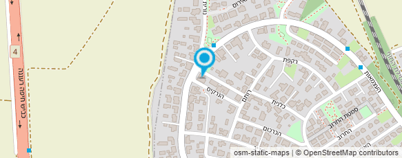 מפת הגעה אל גן דתי "אורנים"