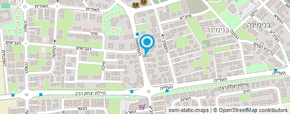 מפת הגעה אל גן "אלון"-חובה