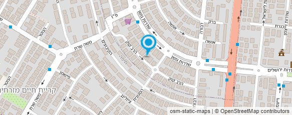 מפת הגעה אל שפירא דניאל