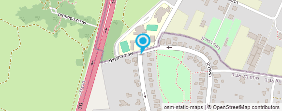 מפת הגעה אל בי"ס כפר שמריהו-רשפון