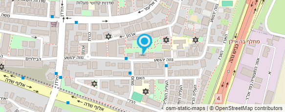 מפת הגעה אל מינימרקט אהרון