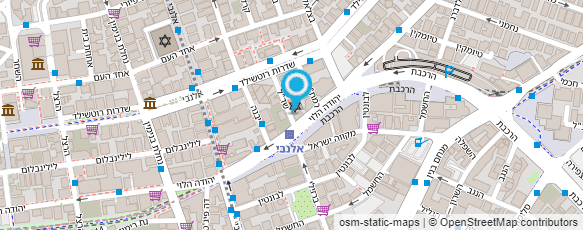 מפת הגעה אל רזגור אלון -  עיצוב תעשייתי